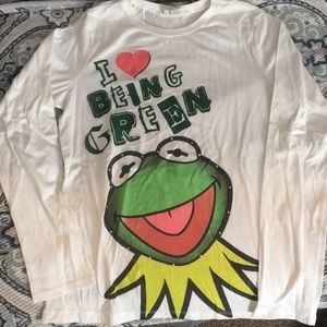 Long Sleeve Kermit The Frog Tee 🐸💚